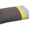 BEEZTEES Liegekissen LUMBRO Grau-gelb 100 X 70cm Bezug Abnehmbar Für Hunde