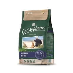 CHRISTOPHERUS Trockenfutter ÄLTERER HUND Geflügel Lamm Ei Reis Weizenfrei