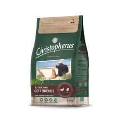 CHRISTOPHERUS Trockenfutter GETREIDEFREI SENIOR Ente Kartoffel Für Hunde