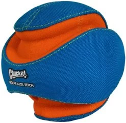 Chuckit! CHUCKIT Ball Giggle KICK FETCH Schaumstoffkern Segeltuch Ø 14 Cm Für Hunde
