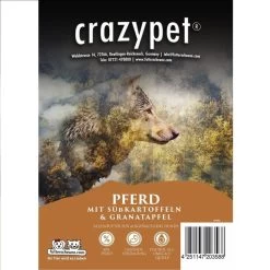 CRAZYPET® Trockenfutter PFERD Mit Süßkartoffeln Getreidefrei Für Hunde