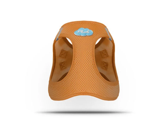 CURLI Brustgeschirr Plush Vest AIR-MESH Orange Für Hunde – Bild 3