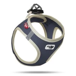 CURLI Brustgeschirr Plush Vest AIR-MESH SE20 Special Edition Peacoat Für Hunde