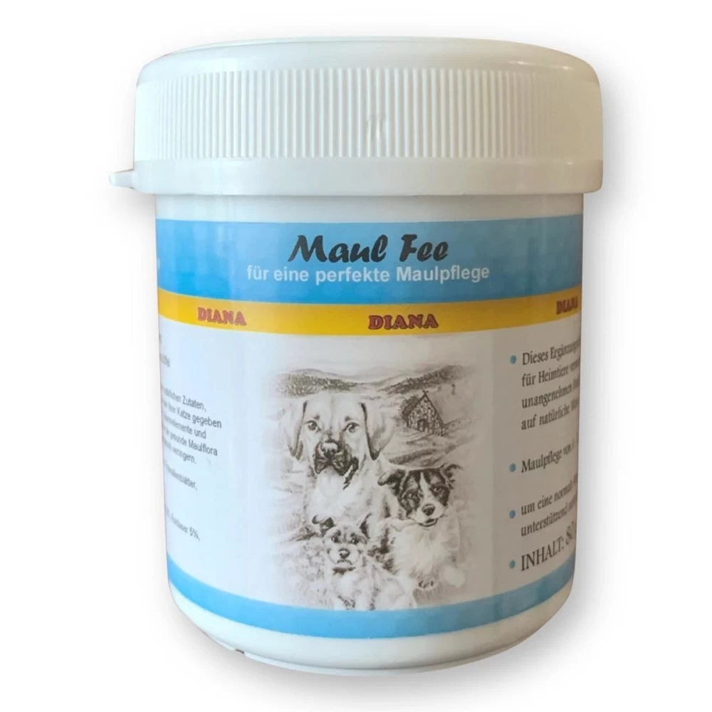 DIANA Ergänzungsfuttermittel MAUL FEE Für Perfekte Maulpflege Für Hunde Katzen