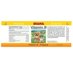 DIANA Ergänzungsfuttermittel VITAMIN B Präparat Für Hunde Und Katzen