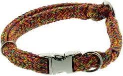 DINOLEINE Halsband KLICK-HALSBAND Polyester 8mm Größe S/30-45cm Für Hunde
