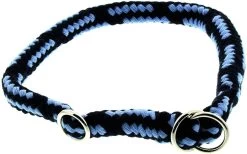 DINOLEINE Halsband STOPPWÜRGER Baumwolle 14mm Größe M/55cm Für Hunde