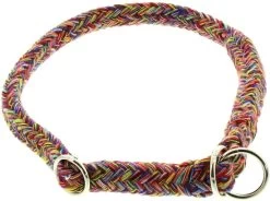 DINOLEINE Halsband STOPPWÜRGER Baumwolle 14mm Größe S/45cm Für Hunde