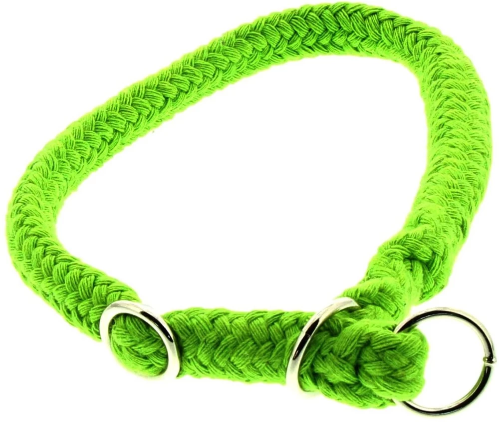DINOLEINE Halsband STOPPWÜRGER Baumwolle 14mm Größe XS/35cm Für Hunde