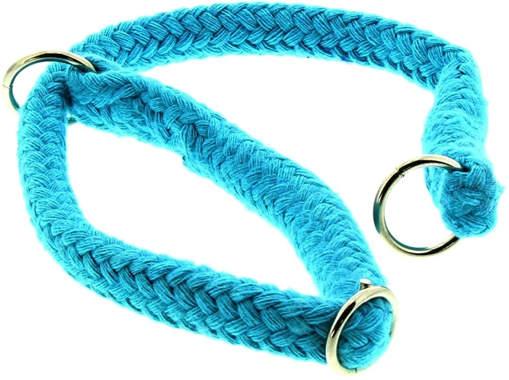 DINOLEINE Halsband STOPPWÜRGER Baumwolle 14mm Größe XS/35cm Für Hunde – Bild 10