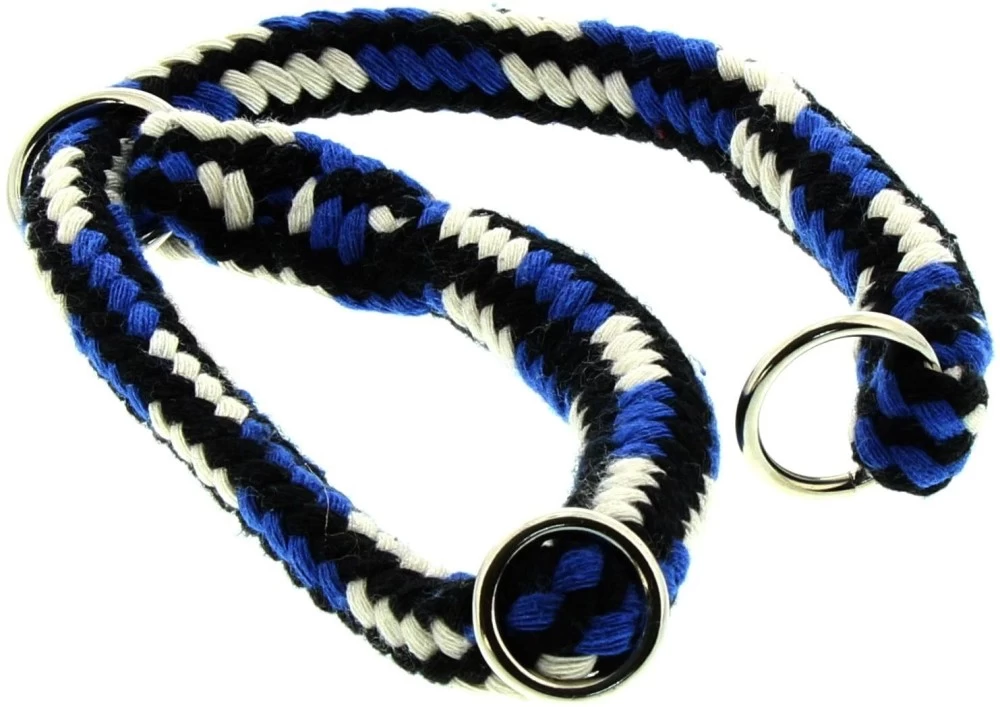DINOLEINE Halsband STOPPWÜRGER Baumwolle 14mm Größe XS/35cm Für Hunde – Bild 12