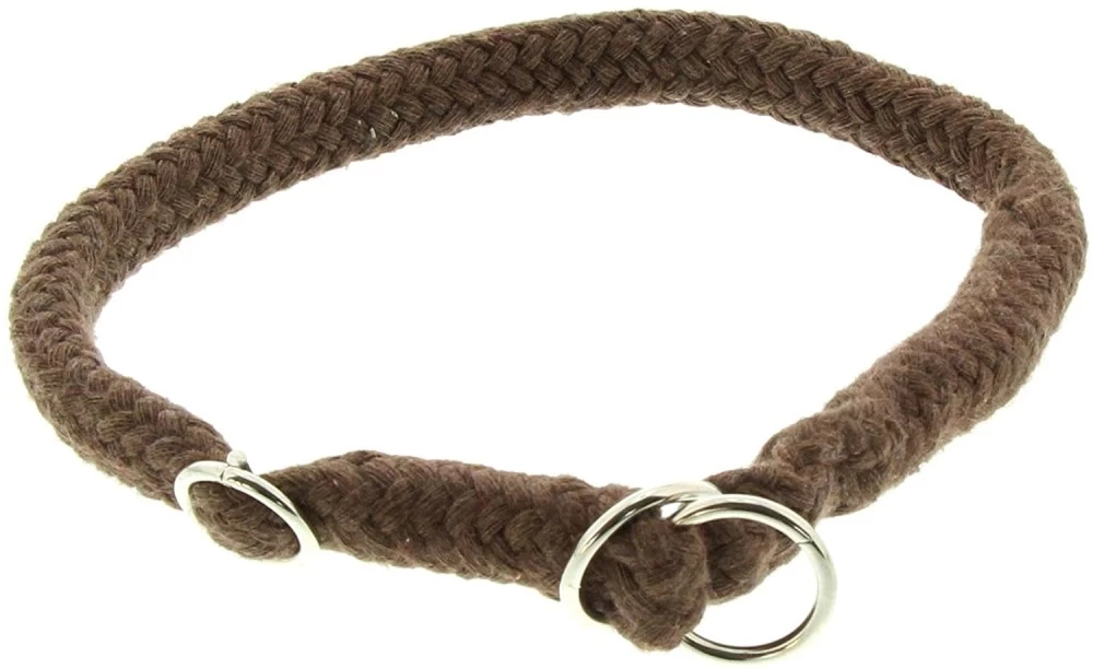 DINOLEINE Halsband STOPPWÜRGER Baumwolle 14mm Größe XS/35cm Für Hunde – Bild 13