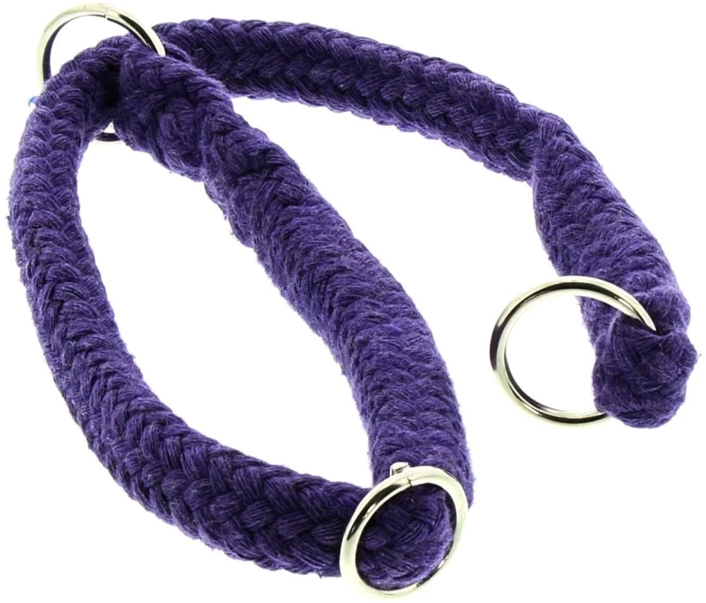 DINOLEINE Halsband STOPPWÜRGER Baumwolle 14mm Größe XS/35cm Für Hunde – Bild 2