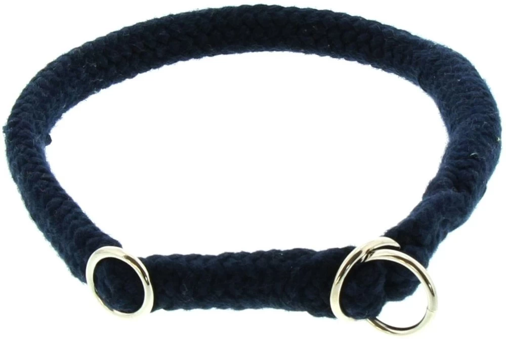 DINOLEINE Halsband STOPPWÜRGER Baumwolle 14mm Größe XS/35cm Für Hunde – Bild 3