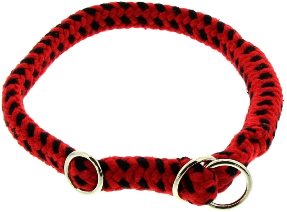 DINOLEINE Halsband STOPPWÜRGER Baumwolle 14mm Größe XS/35cm Für Hunde – Bild 7