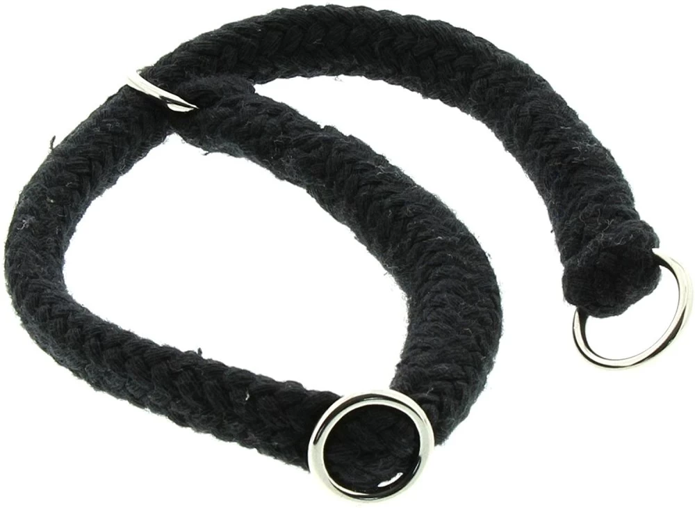 DINOLEINE Halsband STOPPWÜRGER Baumwolle 14mm Größe XS/35cm Für Hunde – Bild 8