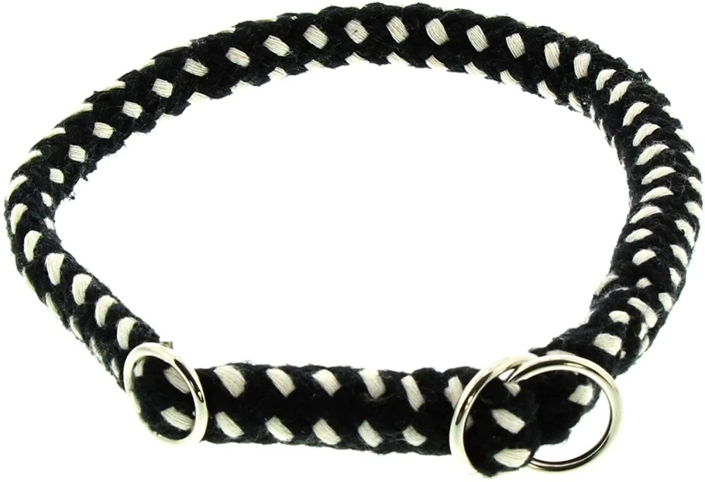 DINOLEINE Halsband STOPPWÜRGER Baumwolle 14mm Größe XS/35cm Für Hunde – Bild 9