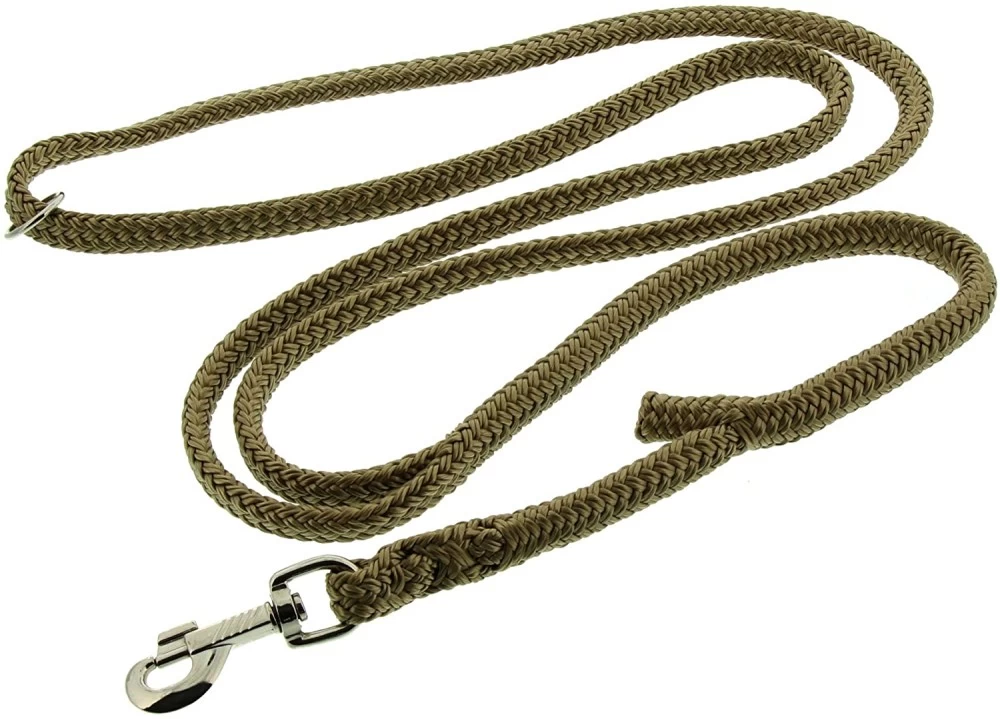 DINOLEINE Leine Polyester Mit EASY-LOCKING-SYSTEM Ø 8mm 130-220cm Für Hunde – Bild 3