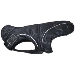 DOGBITE Winterjacke FLEXIBLE SYSTEM Schwarz Mantel Für Hunde