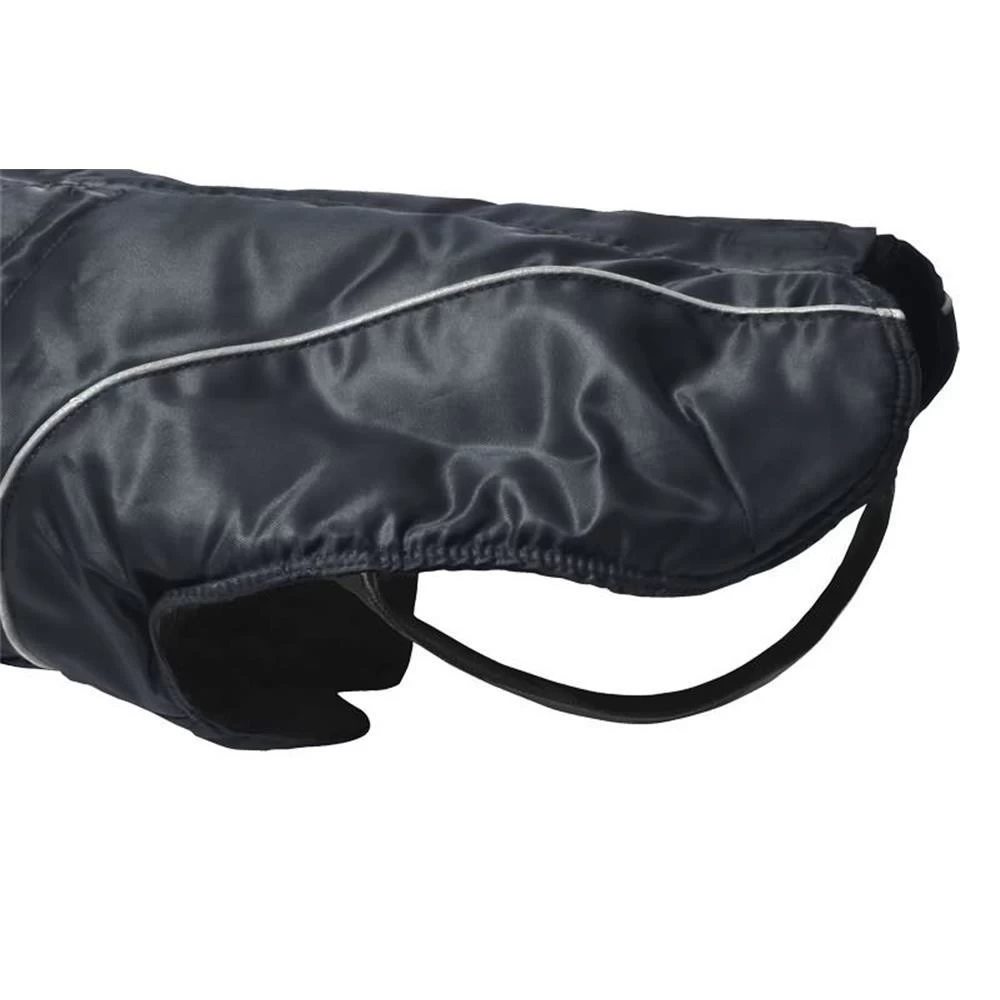 DOGBITE Winterjacke FLEXIBLE SYSTEM Schwarz Mantel Für Hunde – Bild 6