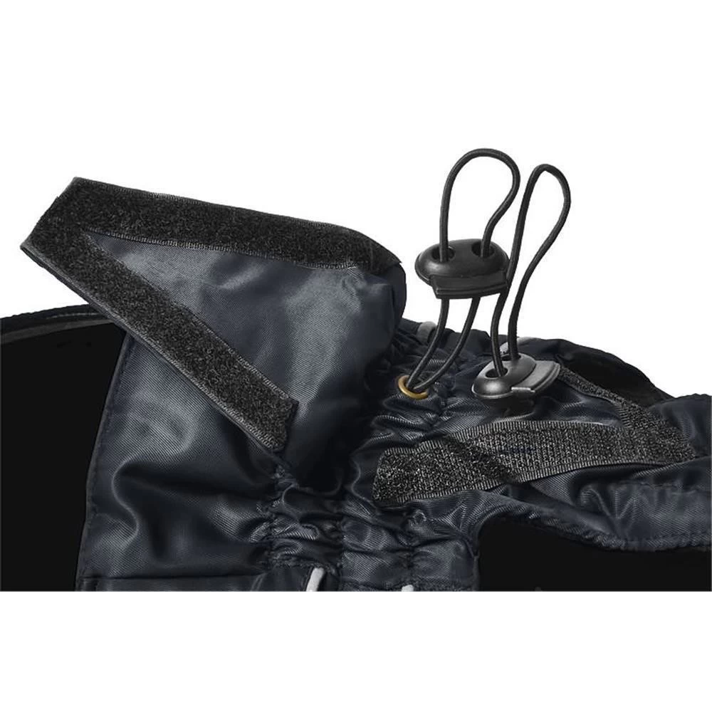 DOGBITE Winterjacke FLEXIBLE SYSTEM Schwarz Mantel Für Hunde – Bild 7