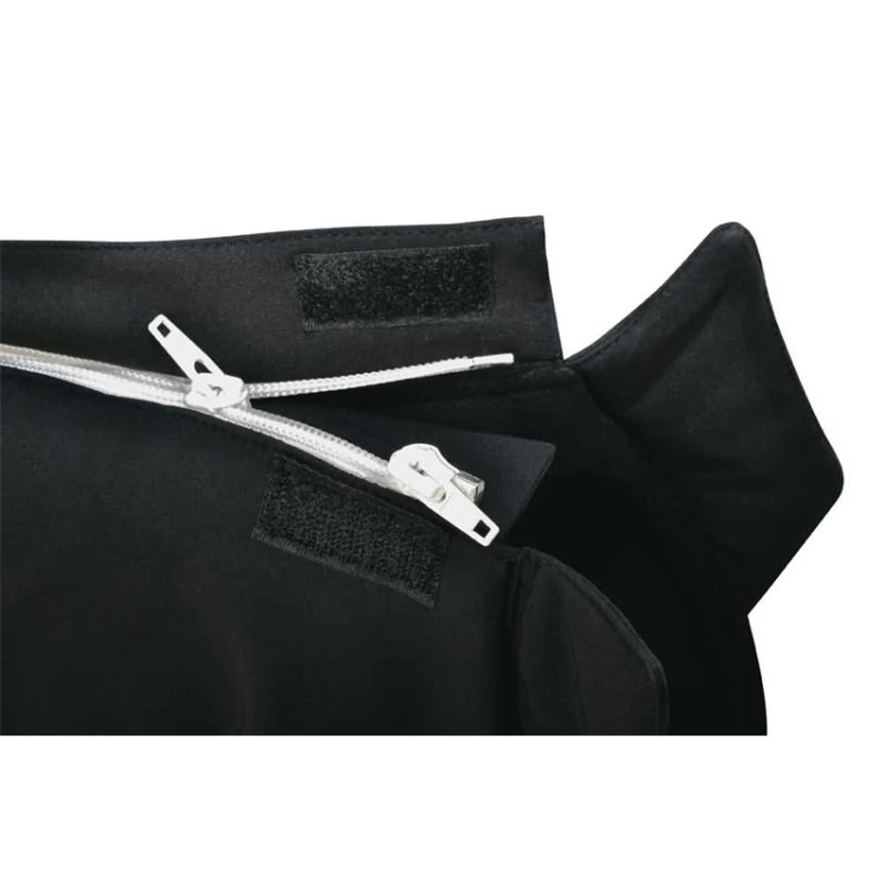 DOGBITE Winterjacke SOFTSHELL Schwarz Mantel Für Hunde – Bild 4