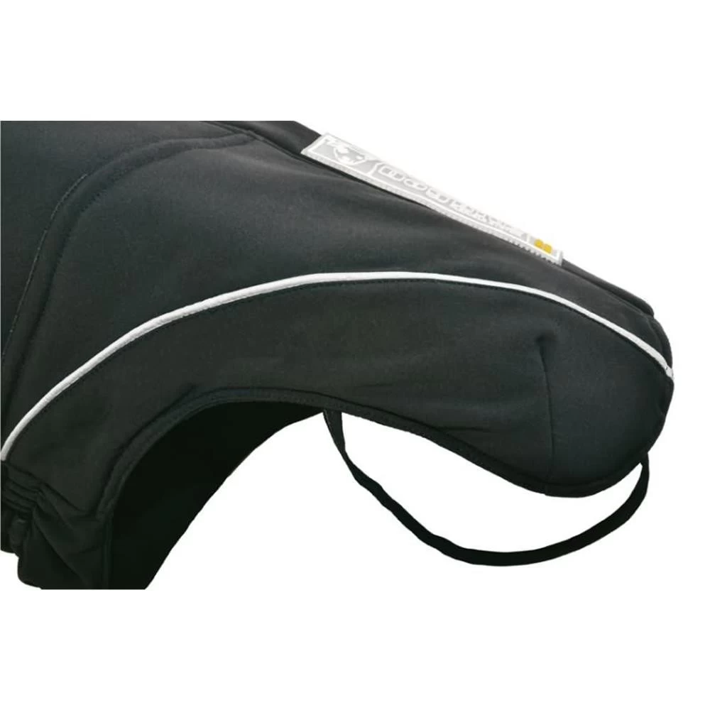 DOGBITE Winterjacke SOFTSHELL Schwarz Mantel Für Hunde – Bild 6