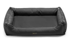 DOGIUS Liegebett BETT KUNSTLEDER Größe M 80 X 55 X 17 Cm Für Hunde