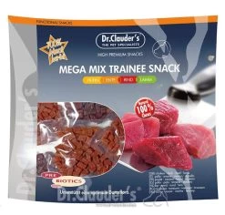 DR. CLAUDERS Snack MEGA MIX TRAINEE SNACK Huhn Ente Rind Lamm 4 X 125g Für Hunde