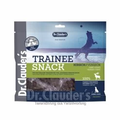 DR. CLAUDERS Snacks HIRSCH TRAINEE SNACK Mega-Pack 500g Für Hunde