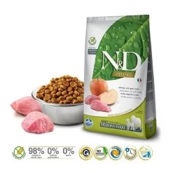 FARMINA Trockenfutter N&D Prime WILDSCHWEIN & APFEL Adult Medium Maxi Für Hunde