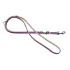 FUTTERSCHEUNE.COM® Filz-Leine LIEBLINGSSTÜCK Lila Leder Unterlegt 2m 14mm Hunde