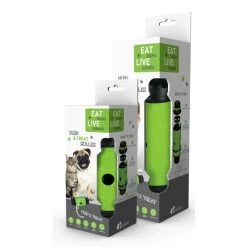 HOLLAND ANIMAL CARE Futterrolle Eat Slow Feed & Treat Grün Für Hunde Katzen