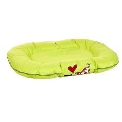 KARLIE Bett MONTENEGRO KISSEN Limette Polyurethan 80 X 60 X 14cm Für Hunde