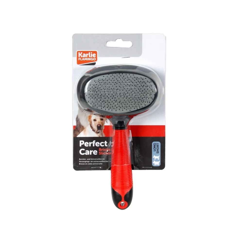 KARLIE Bürste Professional BORSTEN- Und ZUPFBÜRSTE 2 In 1 Für Katzen Und Hunde – Bild 2