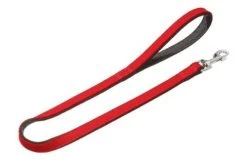 KARLIE Edelfilz-Leine NATURE Rot-schwarz Verschiedene Größen Für Hunde