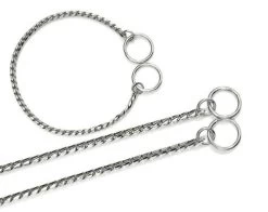 KARLIE Erziehung RUNDKETTE 3 Mm 40cm Verchromt Für Hunde