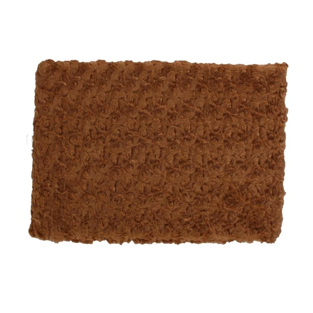 KARLIE FLAMINGO Decke CUDDLY Braun L 85,5 X 51 X 3 Cm Mit Fleece FĂŒr Hunde