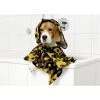 KARLIE Frotteeumhang PERFECT CARE BADEPONCHO Camouflage Für Hunde