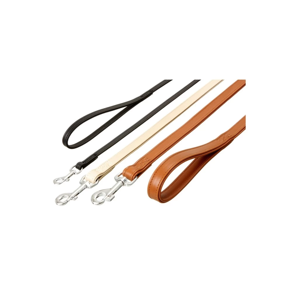 KARLIE Führleine NORDIC LEINE Hirschleder Farbe BISCUIT Für Hunde – Bild 2
