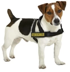 KARLIE Hundegeschirr ART SPORTIV Plus DOGGY TALK Schwarz