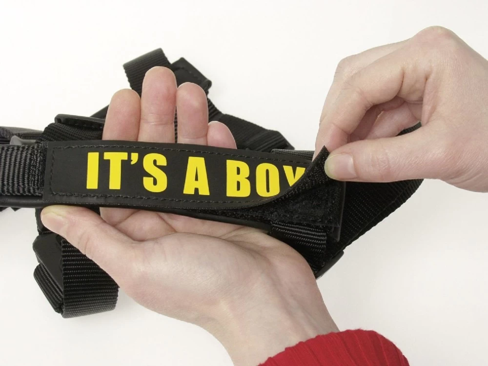 KARLIE Hundegeschirr ART SPORTIV Plus DOGGY TALK Schwarz – Bild 3