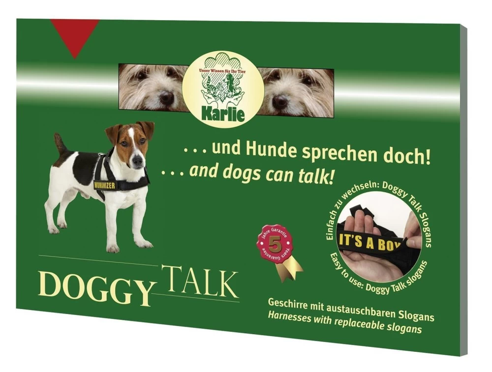 KARLIE Hundegeschirr ART SPORTIV Plus DOGGY TALK Schwarz – Bild 4