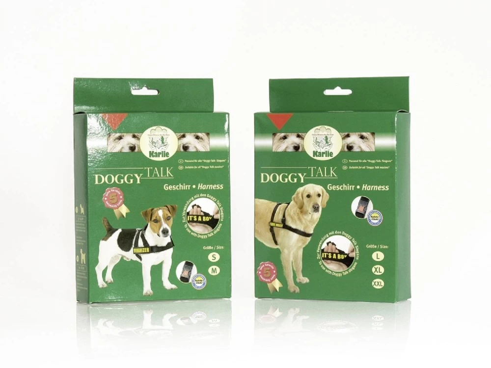 KARLIE Hundegeschirr ART SPORTIV Plus DOGGY TALK Schwarz – Bild 5