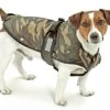 KARLIE Hundemantel OUTDOOR 2 In1 CAMOUFLAGE Herausknöpfbares Innenfutter