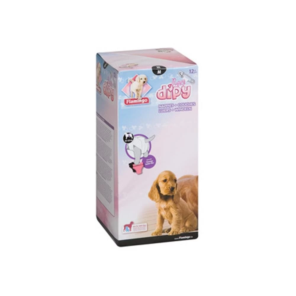 KARLIE Hundewindeln DIPY M 12 Stück Für Junge Oder Inkontinente Hunde – Bild 2