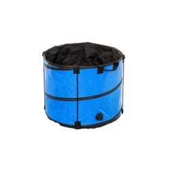 KARLIE Hygiene Doggy SHOWER Quick Wash Blau Rund 60 X 60 X 45cm Für Kleine Hunde