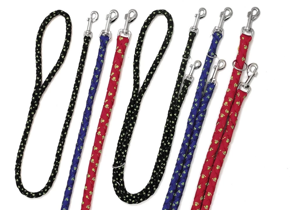 KARLIE Leine Art NOVA Plus LEINE 20mm 100cm Nylon Rot FĂŒr Hunde