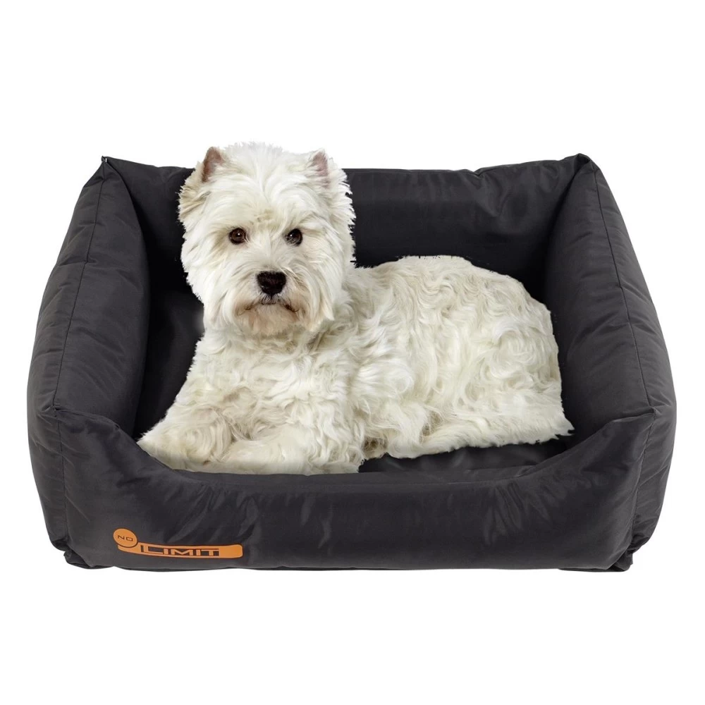 KARLIE Liegebett NO LIMIT TEFLON®-beschichtet 100 X 70 X 20 Cm Schwarz Für Hunde