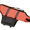 KARLIE Rettungsweste SCHWIMMWESTE Orange Verschiedene Größen Für Hunde